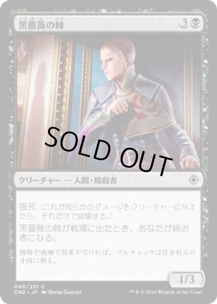 画像1: 黒薔薇の棘/Thorn of the Black Rose [CN2-A10JPC] (1)