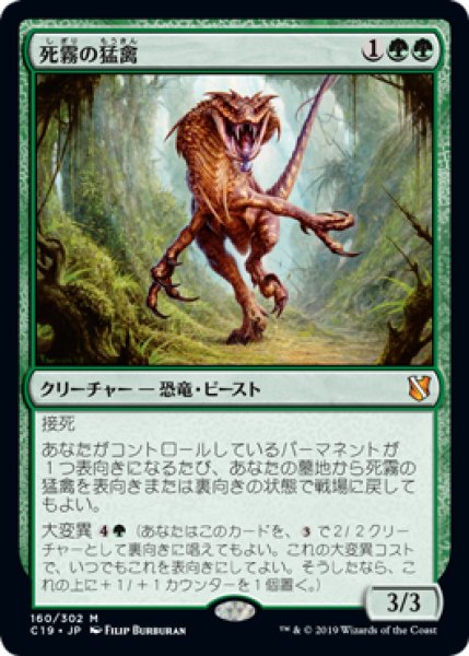 画像1: 死霧の猛禽/Deathmist Raptor [C19-JPM] (1)