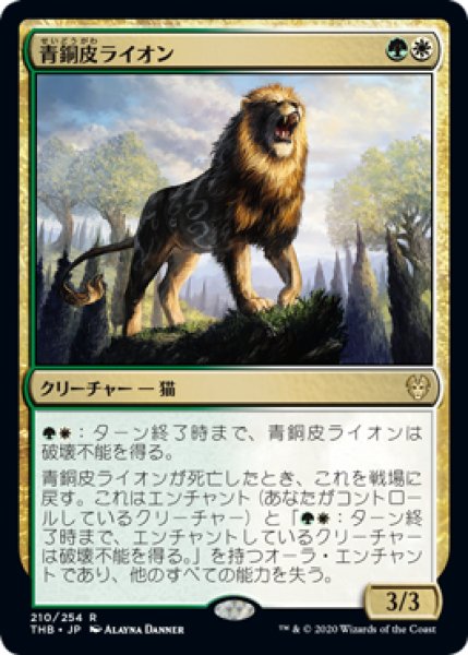 画像1: 青銅皮ライオン/Bronzehide Lion [THB-083JPR] (1)