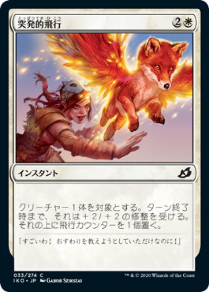 画像1: 【FOIL】突発的飛行/Spontaneous Flight [IKO-084JPC] (1)