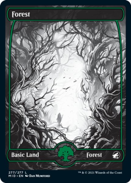 画像1: 【FOIL】森/Forest ＃277 [MID-089JPB] (1)