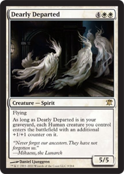 画像1: 【FOIL】安らかに旅立つ者/Dearly Departed [ISD-056ENR] (1)