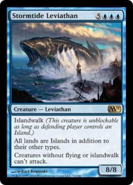 画像1: 嵐潮のリバイアサン/Stormtide Leviathan [M11-ENR] (1)