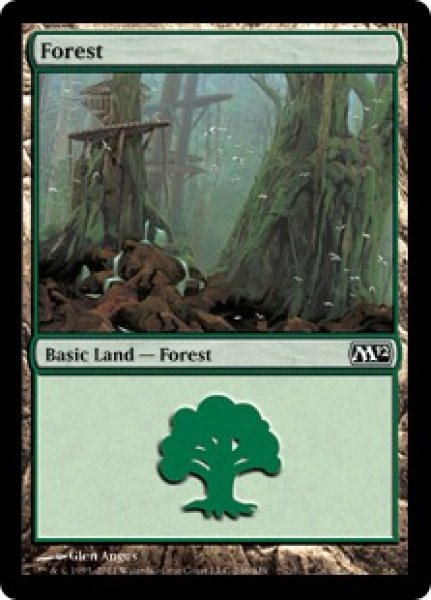 画像1: 【FOIL】森/Forest ＃246 [M12-ENB] (1)